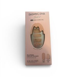 Dashing Diva Glaze LED Semi-Cured Gel - Soft Pink